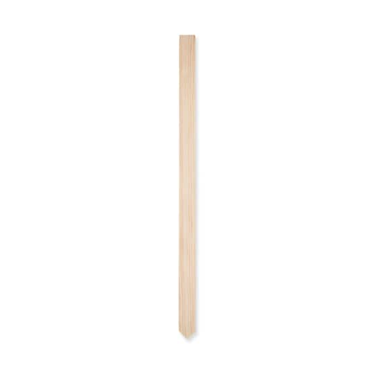 12 Pack: 24&#x22; Unfinished Pine Wood Stake by Make Market&#xAE;